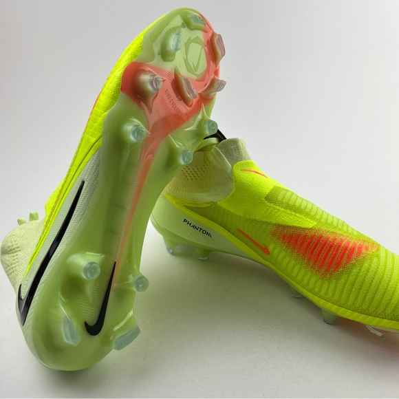 Nike Phantom 6 High Elite FG Hyper Crimson Black Limelight HJ2147-800 Mens 13